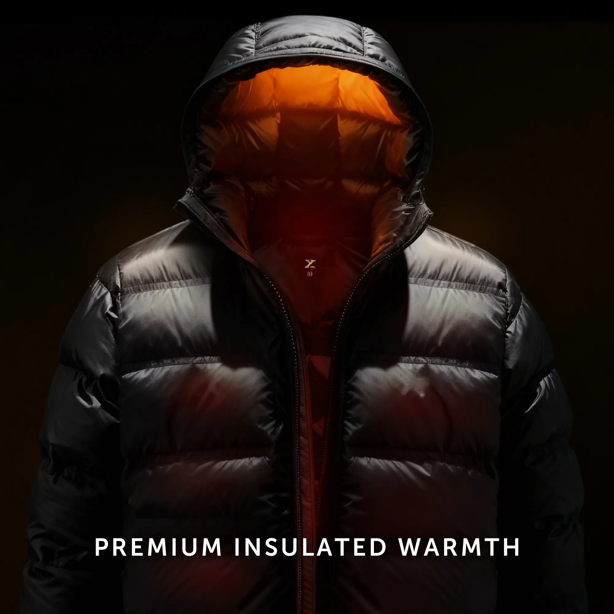 Ultra-Warm Puffer Jacket - Pitch Black - Image 2