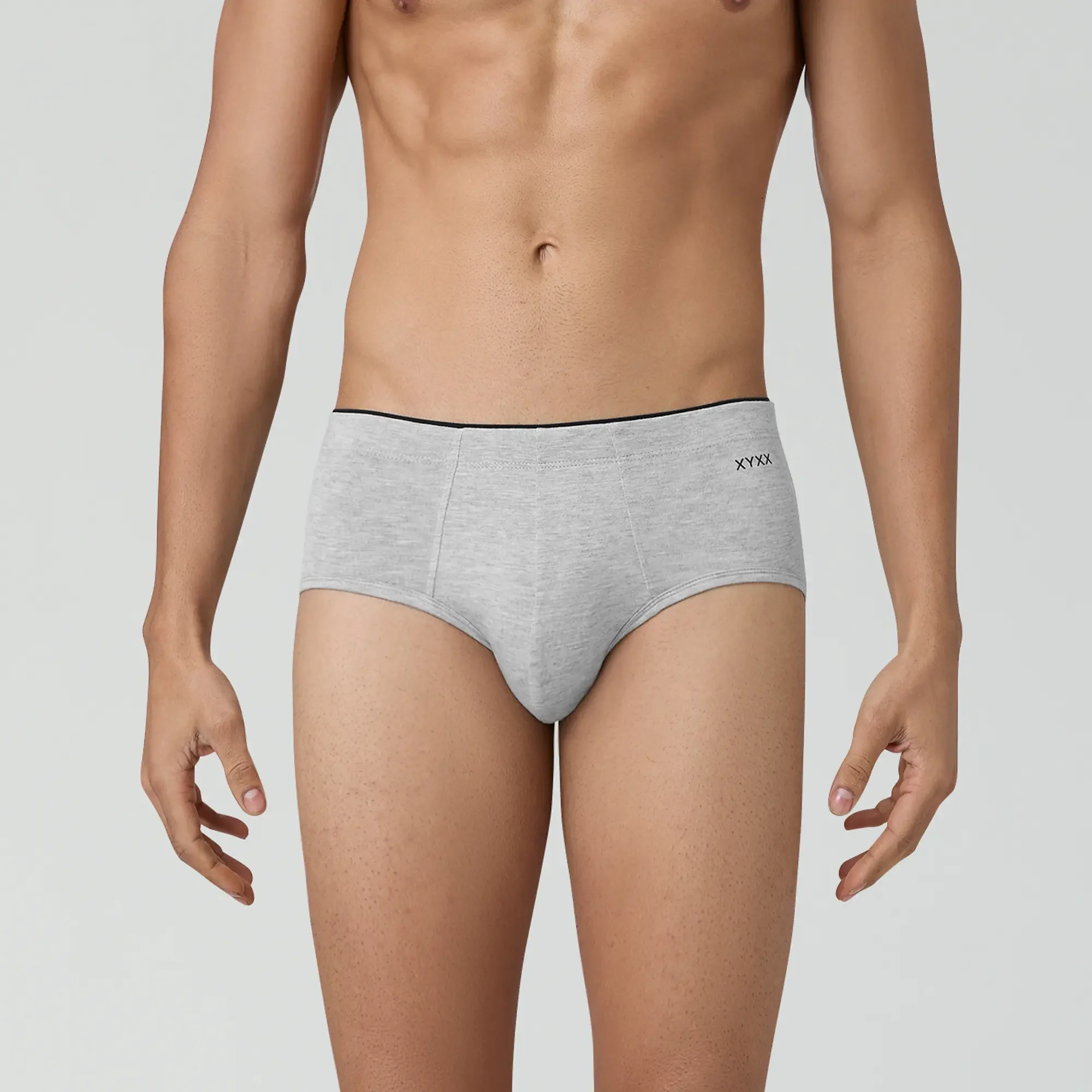 Uno Medley Modal Briefs Icy Grey - Image 2