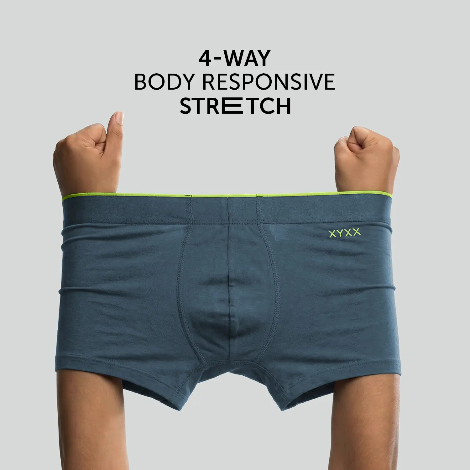 Uno Modal Trunks - Steel Blue - Image 3