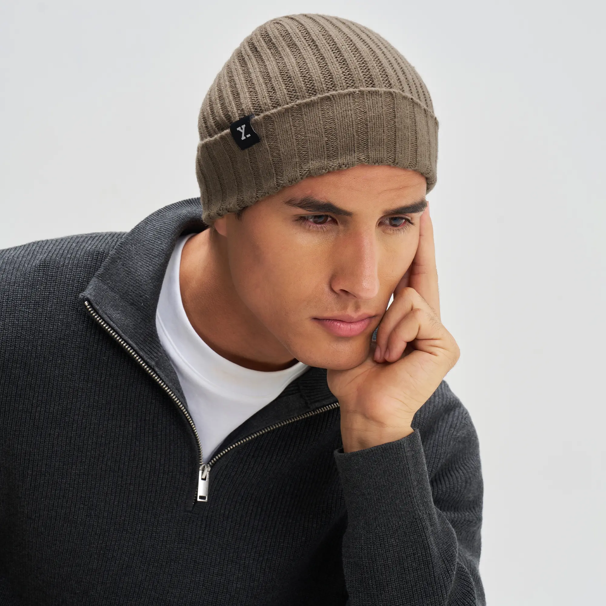 Winter Beanie - Nutty Brown - Image 5