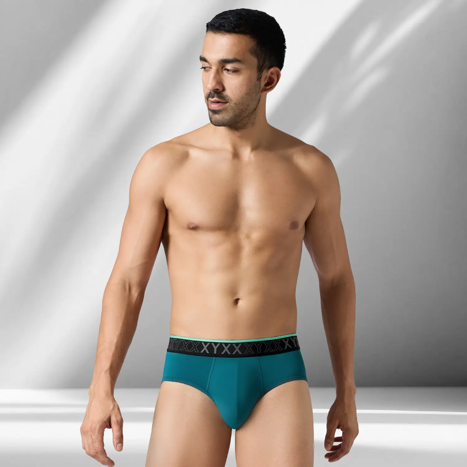Zest Tactel Briefs Pacific Green - Image 3