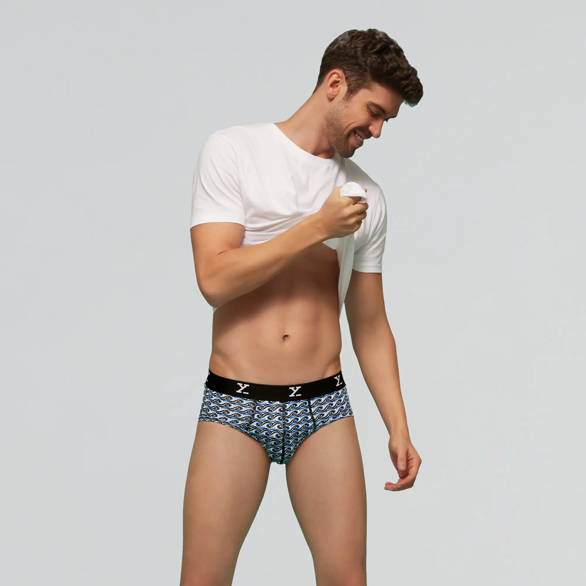 Shuffle Modal Briefs Beach Waves - Image 3