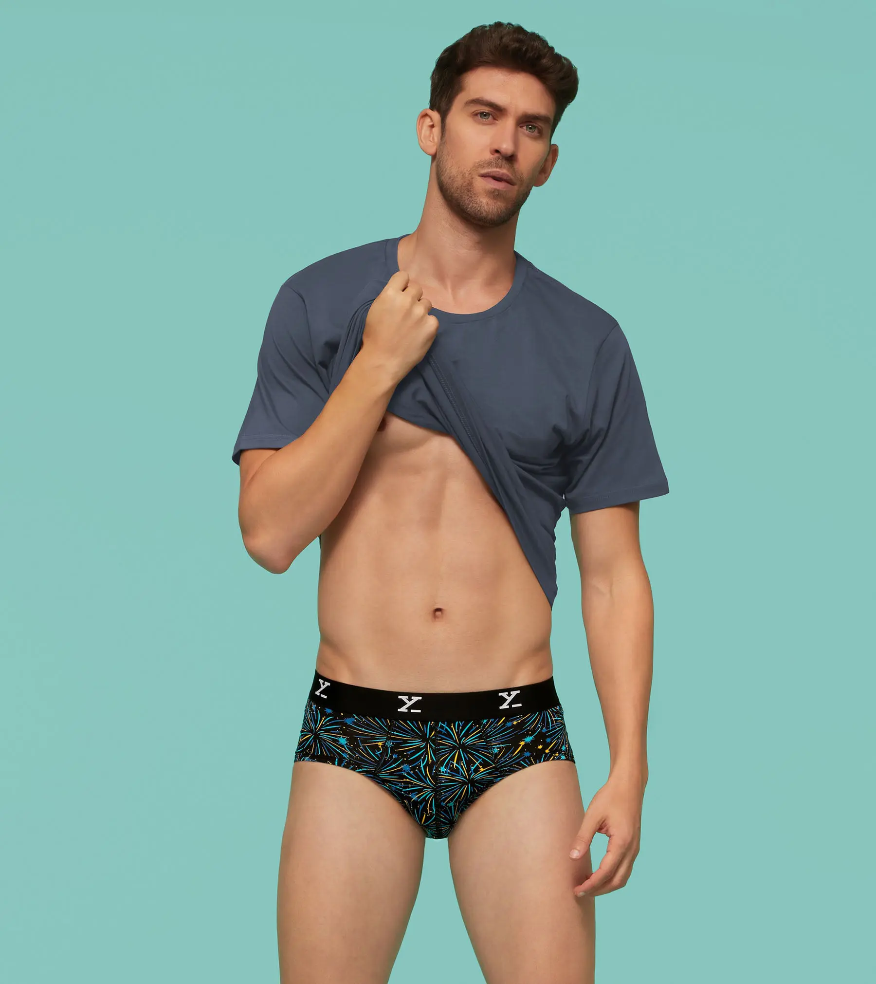 Shuffle Modal Briefs Fire Cracker - Image 3