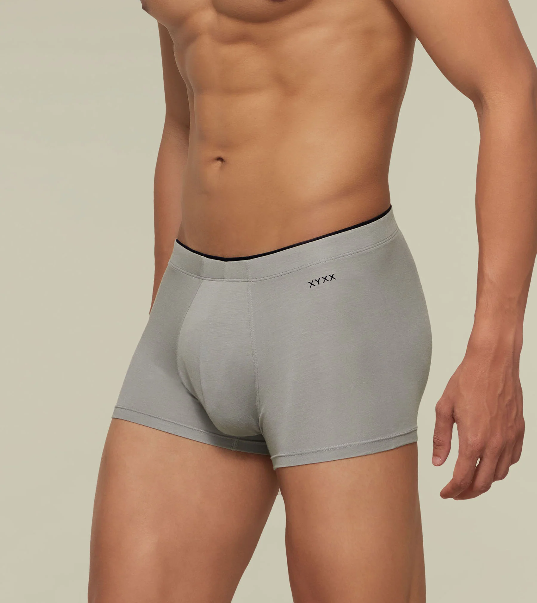 Uno Modal Trunks Pack of 3 (Blue, Grey, Light Grey) - Image 2