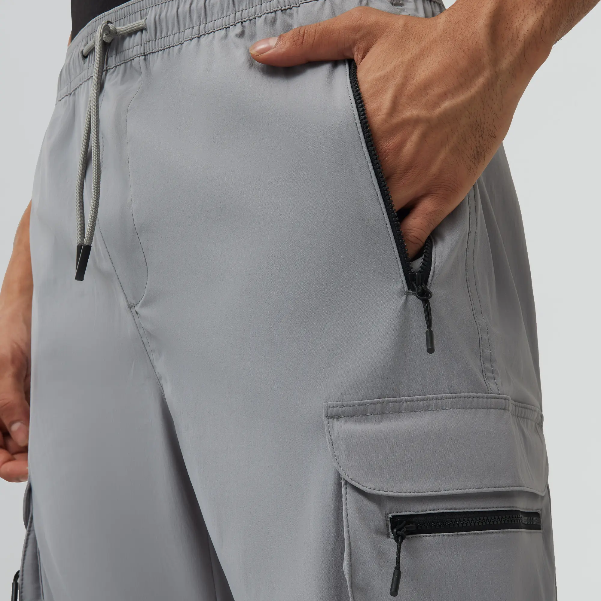 Moveo Cargo Joggers Ash Grey - Image 5