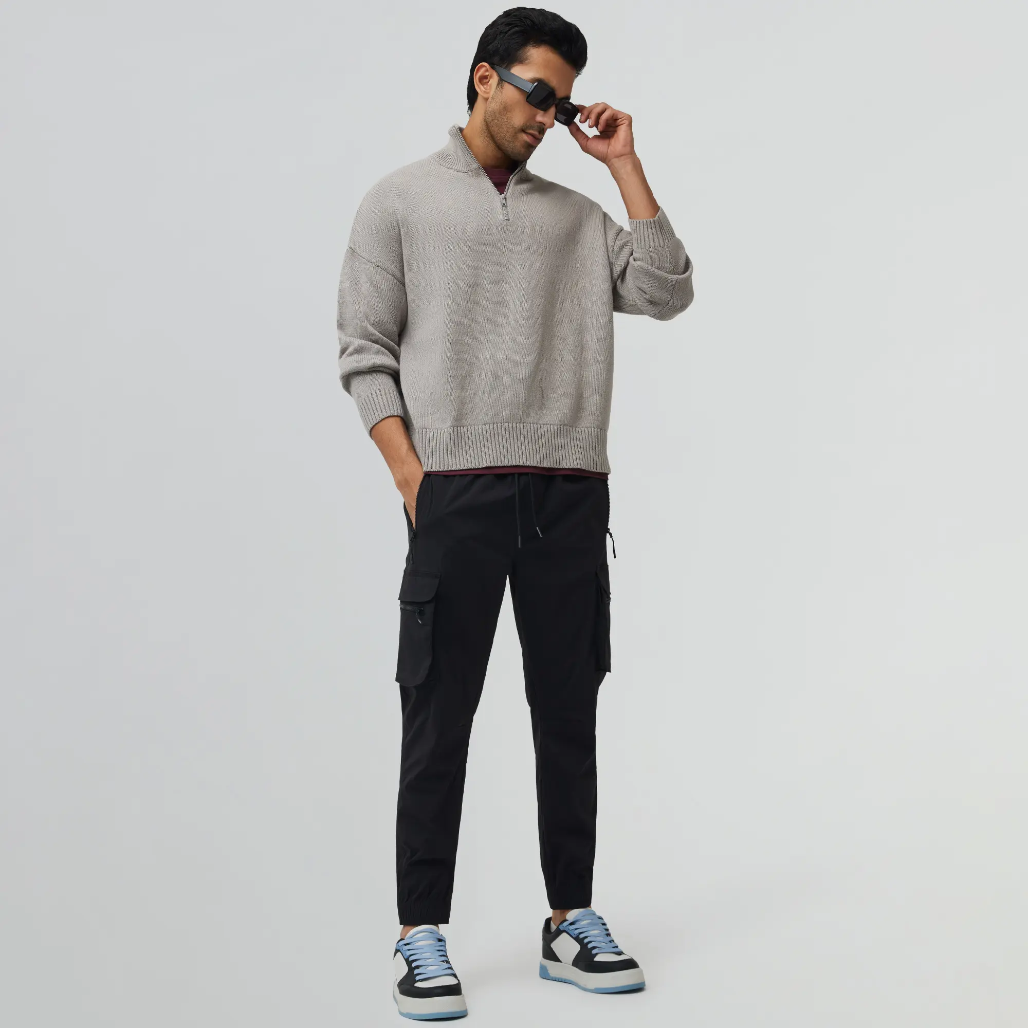 Moveo Cargo Joggers Pitch Black - Image 3