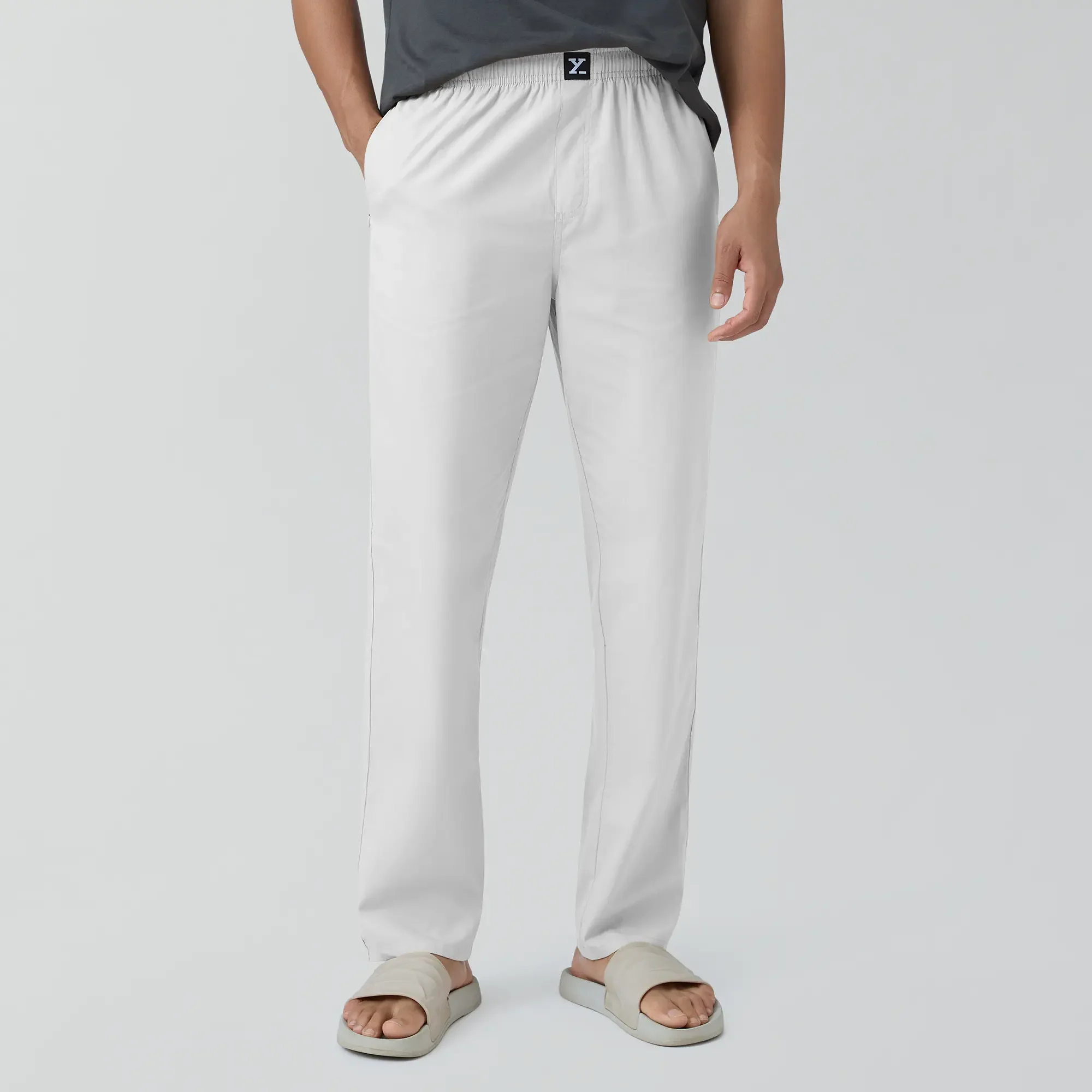 Pace Cotton Pyjamas Polar White - Image 2