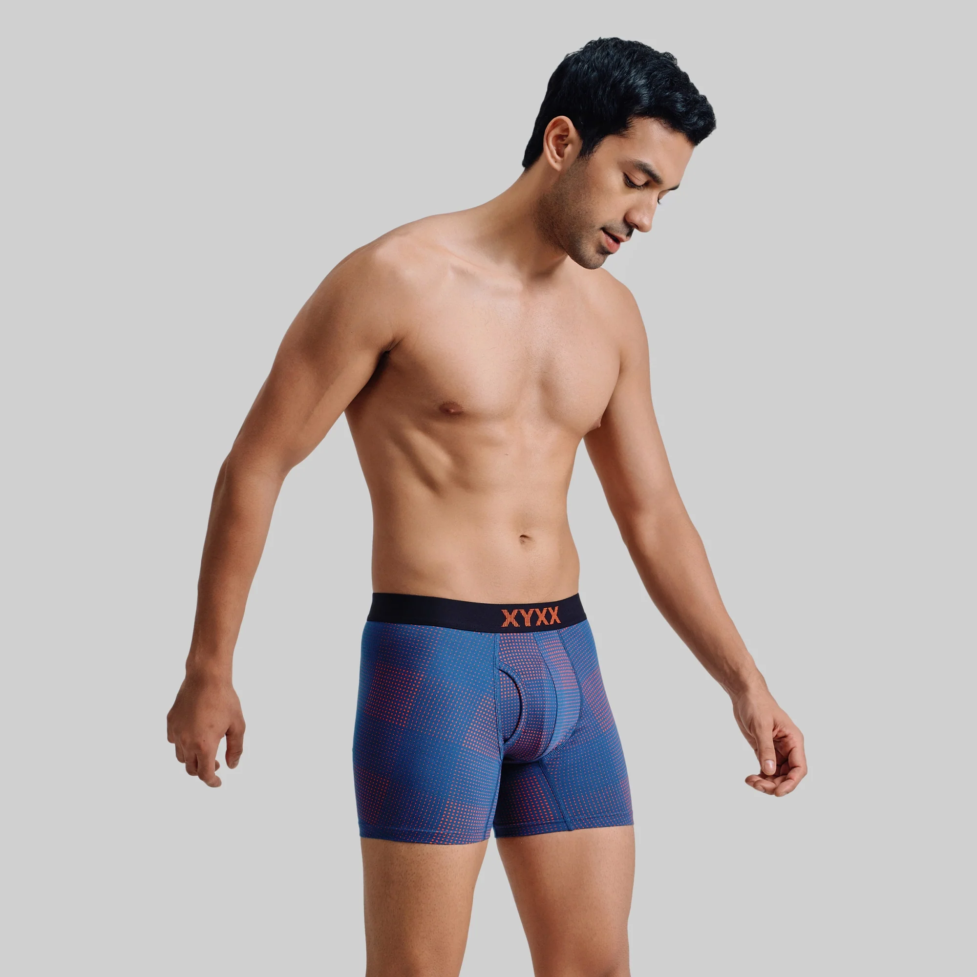 Quad Cotton Boxer Briefs - Sunset Blue - Image 3