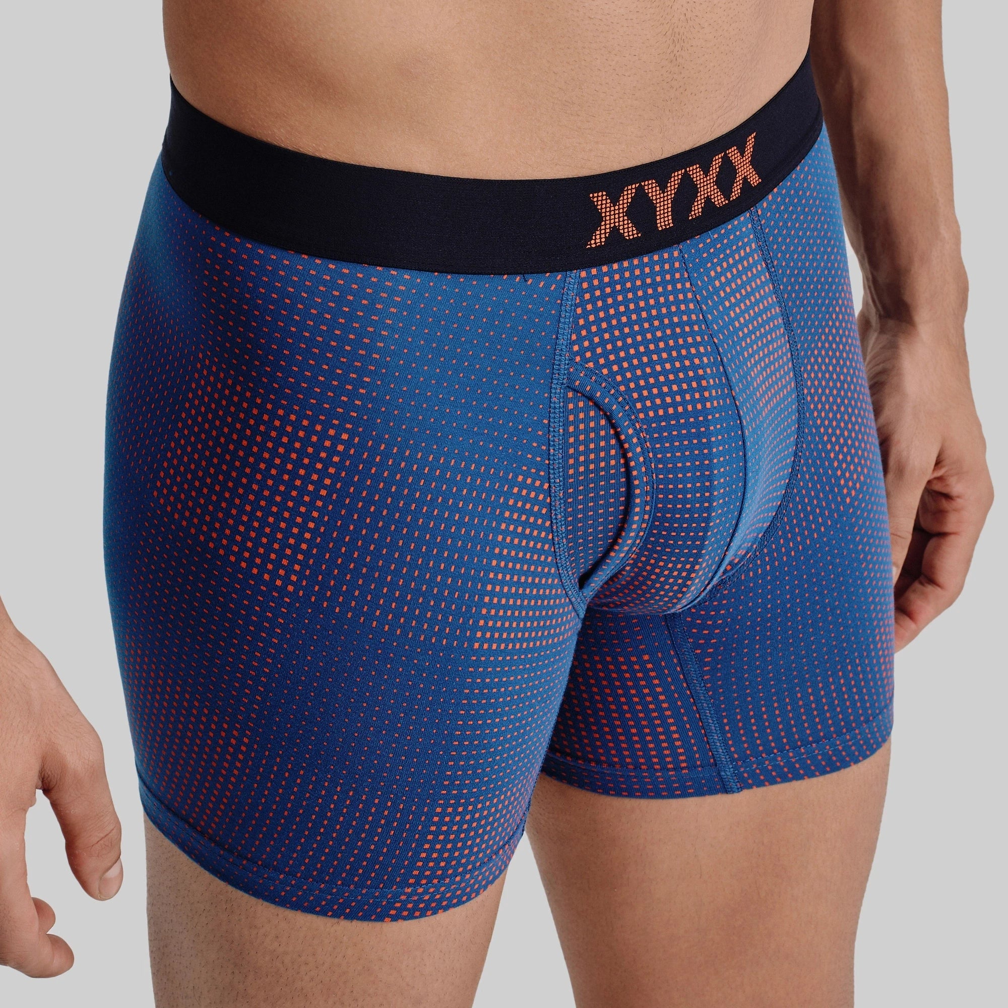 Quad Cotton Boxer Briefs - Sunset Blue - Image 4