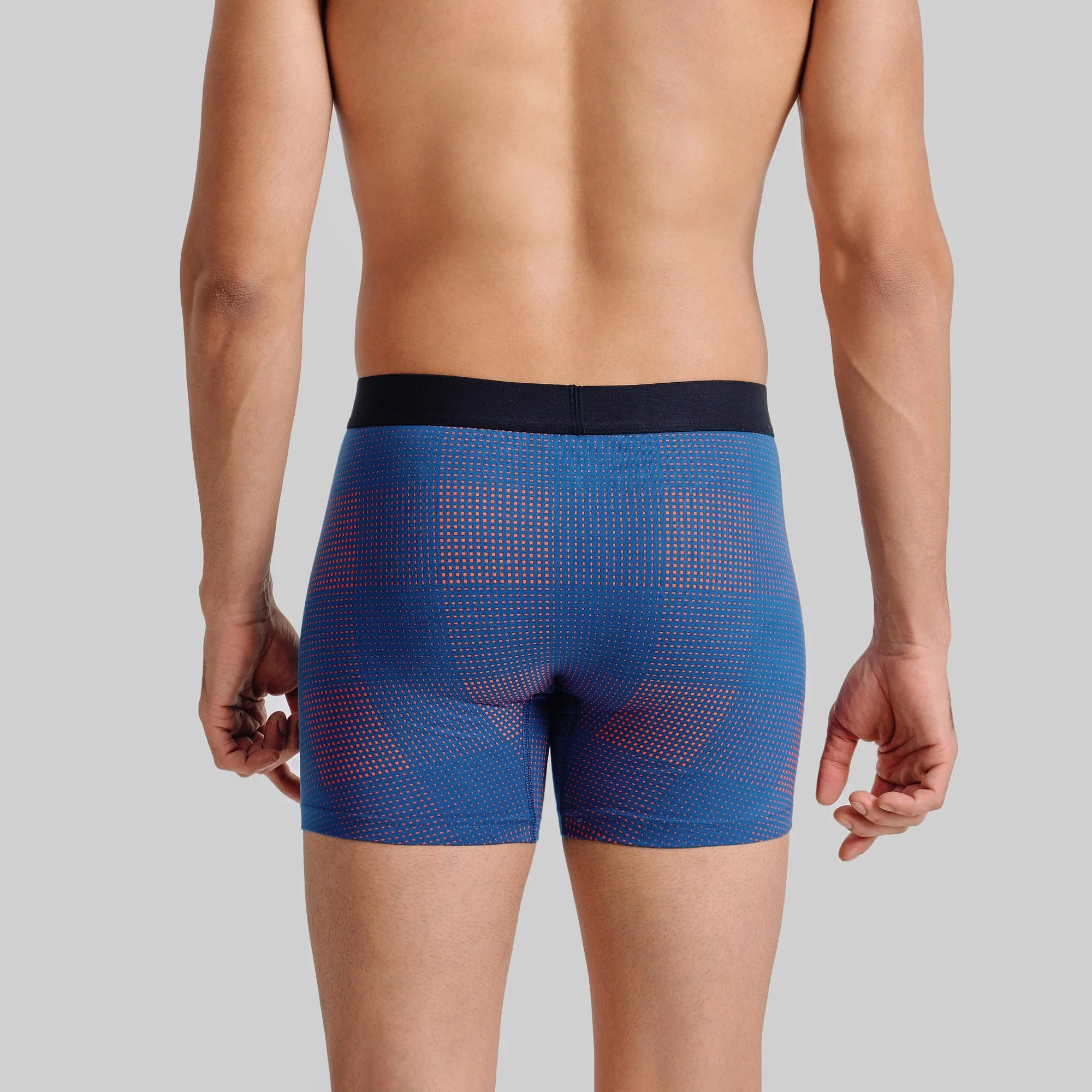 Quad Cotton Boxer Briefs - Sunset Blue - Image 6
