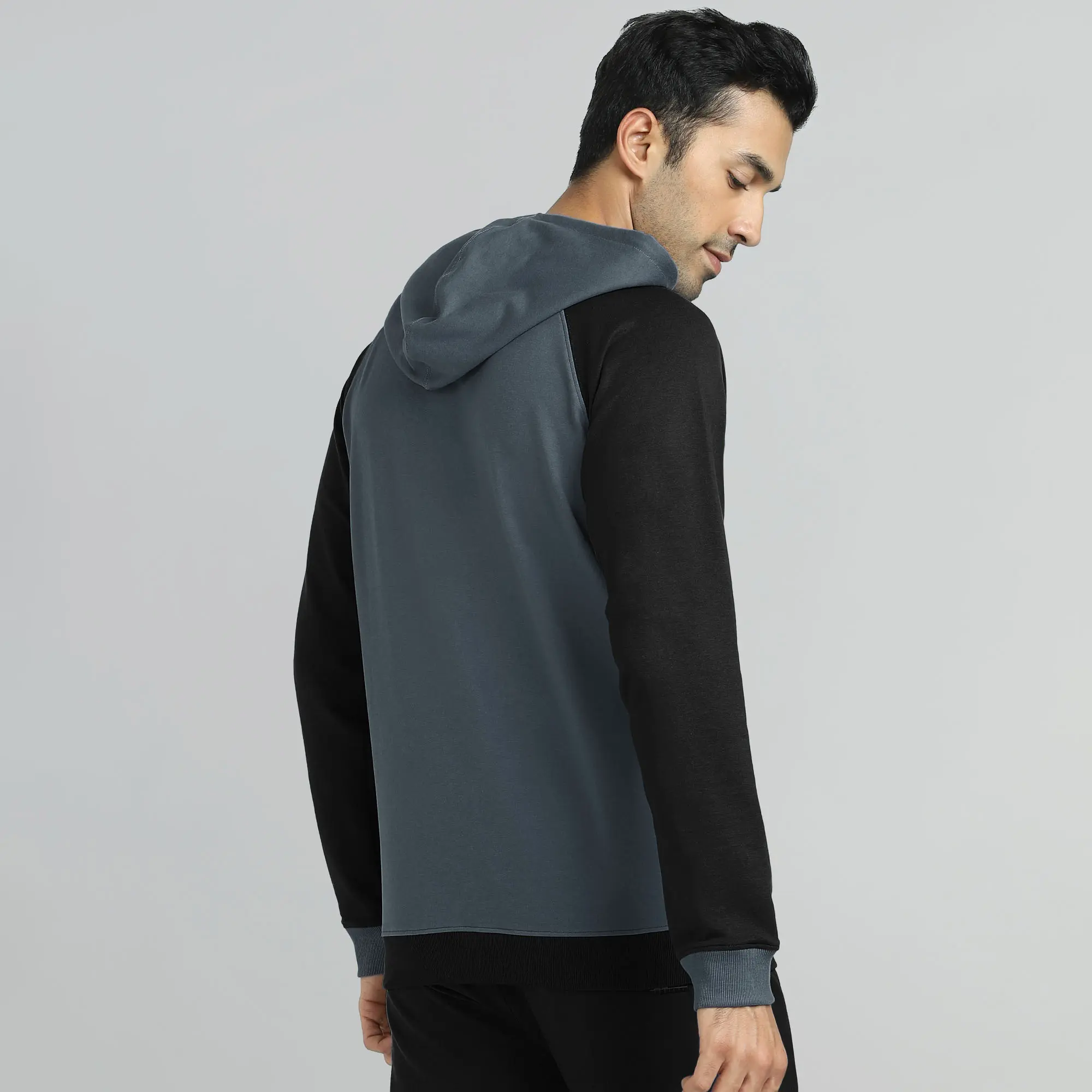 Quest French Terry Cotton Hoodies Phantom Grey - Image 4