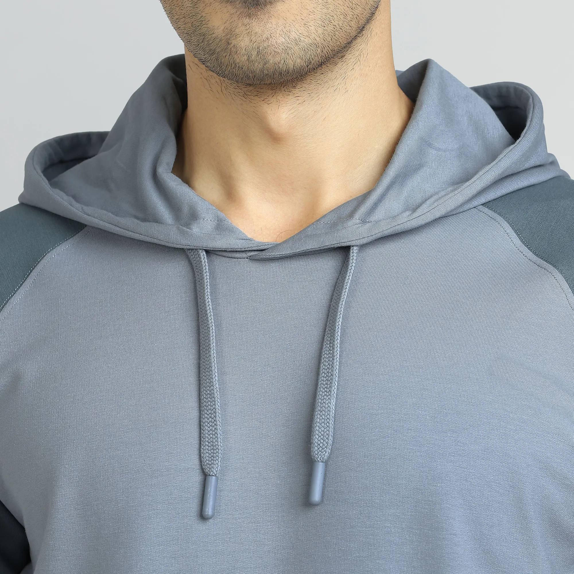 Quest French Terry Cotton Hoodies Slate Grey - Image 6