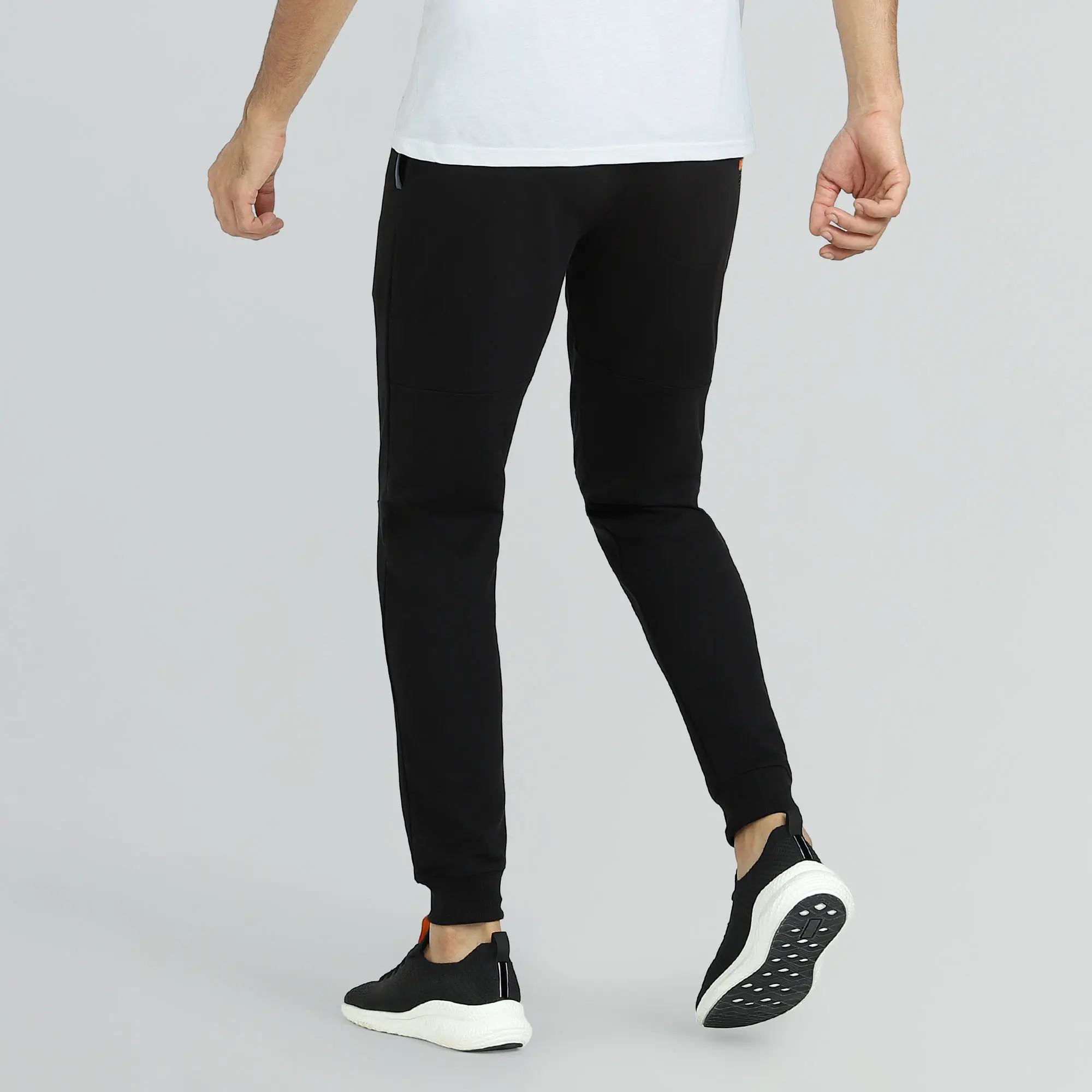 Quest French Terry Cotton-Blend Joggers Phantom Grey - Image 5