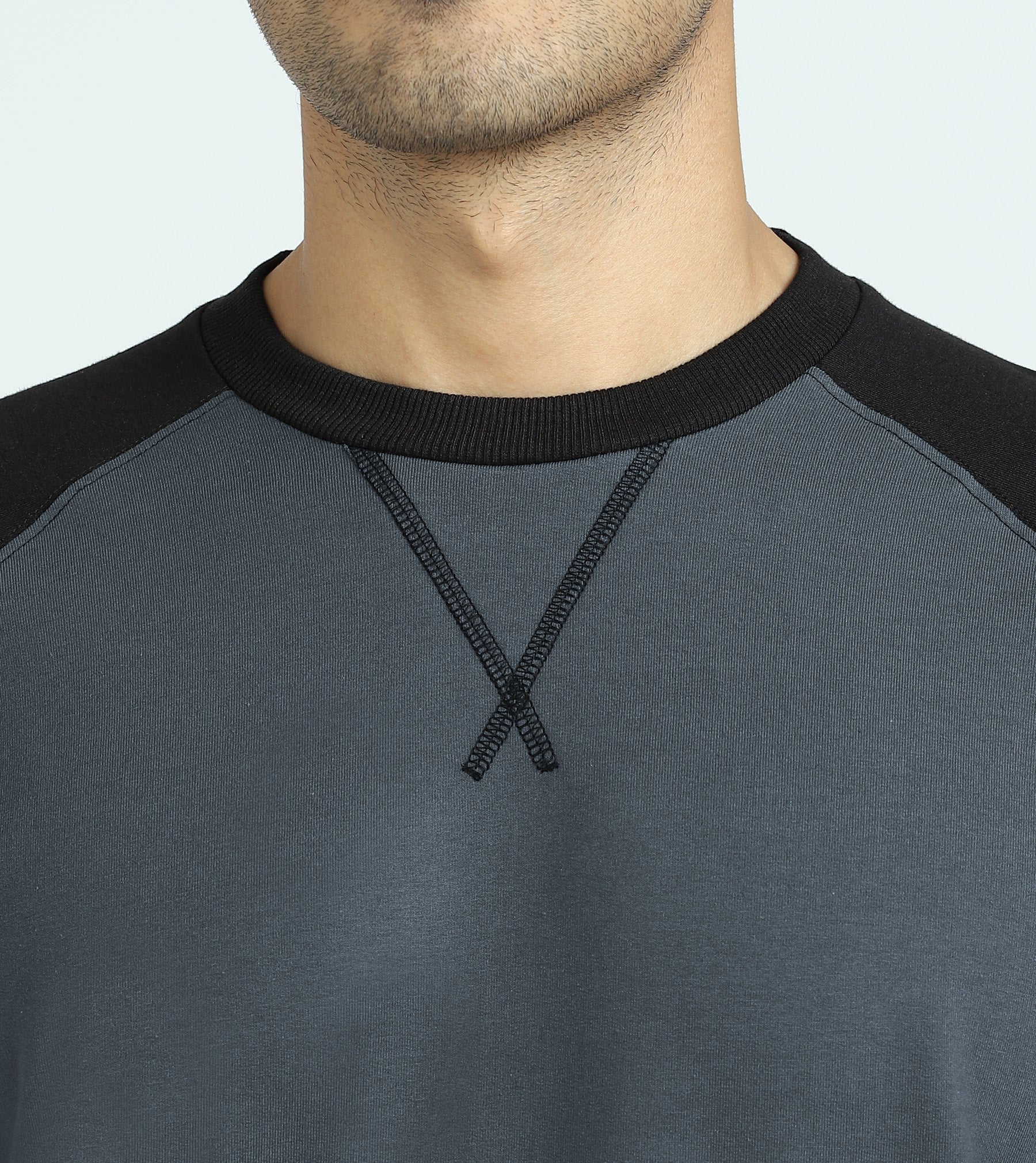 Quest French Terry Cotton-Blend Sweatshirt And Joggers Co-ord Set - Phantom Grey - Image 5
