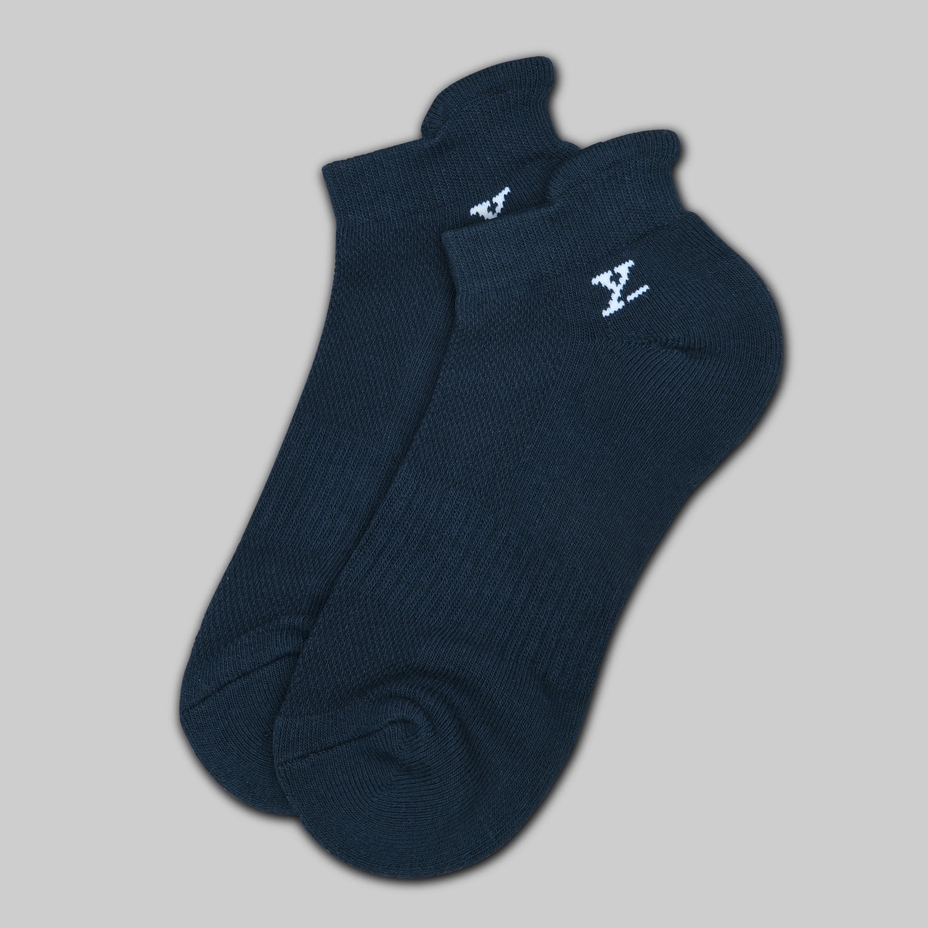 Uno Cotton Stretch Blend Socks Midnight Blue - Image 3
