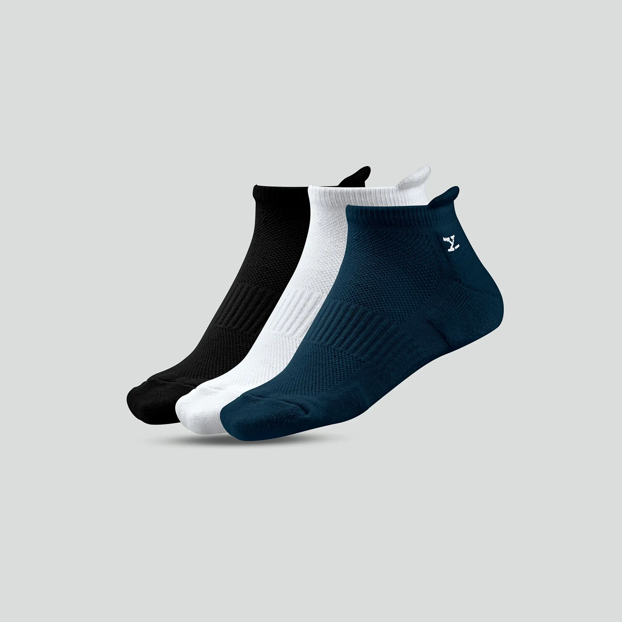 Uno Cotton Stretch Blend Socks (Pack of 3) - Image 3