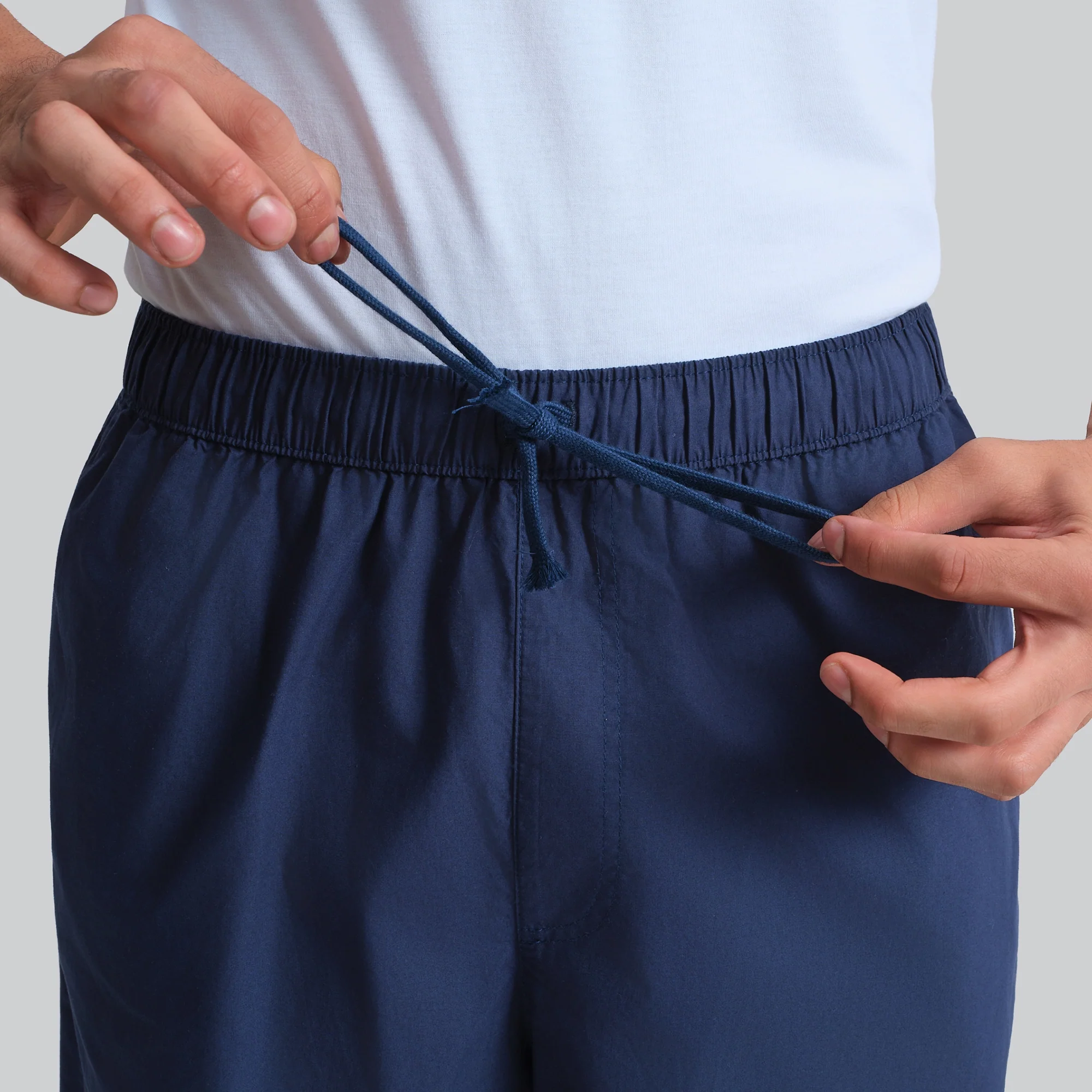 Zen Cotton Easy Shorts Midnight Blue - Image 5